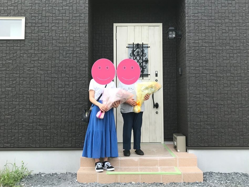 松江市でシングルマザーのためのマイホームを建てた方の家族写真02